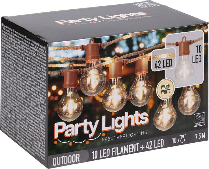 Outdoor LED-Lichterkette Glühbirnen